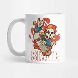 Skull Skate Mug